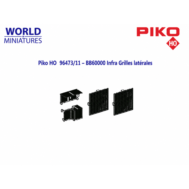 Piko HO 96473/11 – BB60000 Infra Grilles latérales