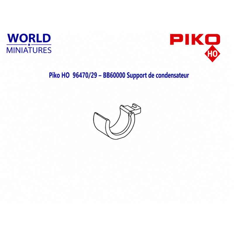 Piko HO 96470/29 – BB60000 Support de condensateur