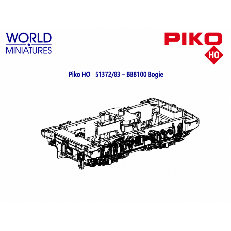 Piko HO 51372/83 – BB8100 Bogie