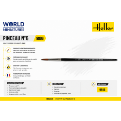 Heller 9806 – Pinceau N°6