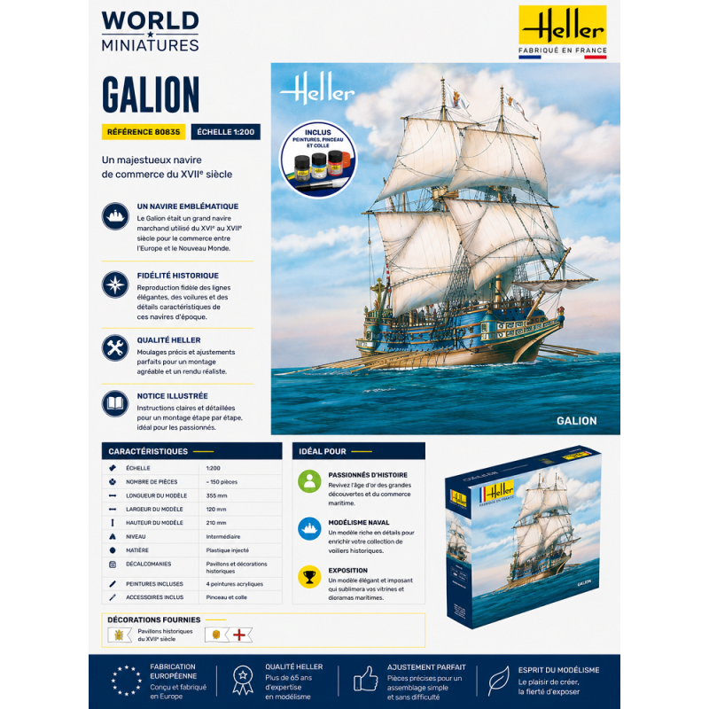 Heller	80835	 Galion 1:200