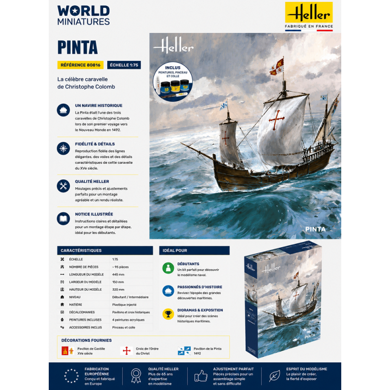 Heller	80816	 Pinta 1:75