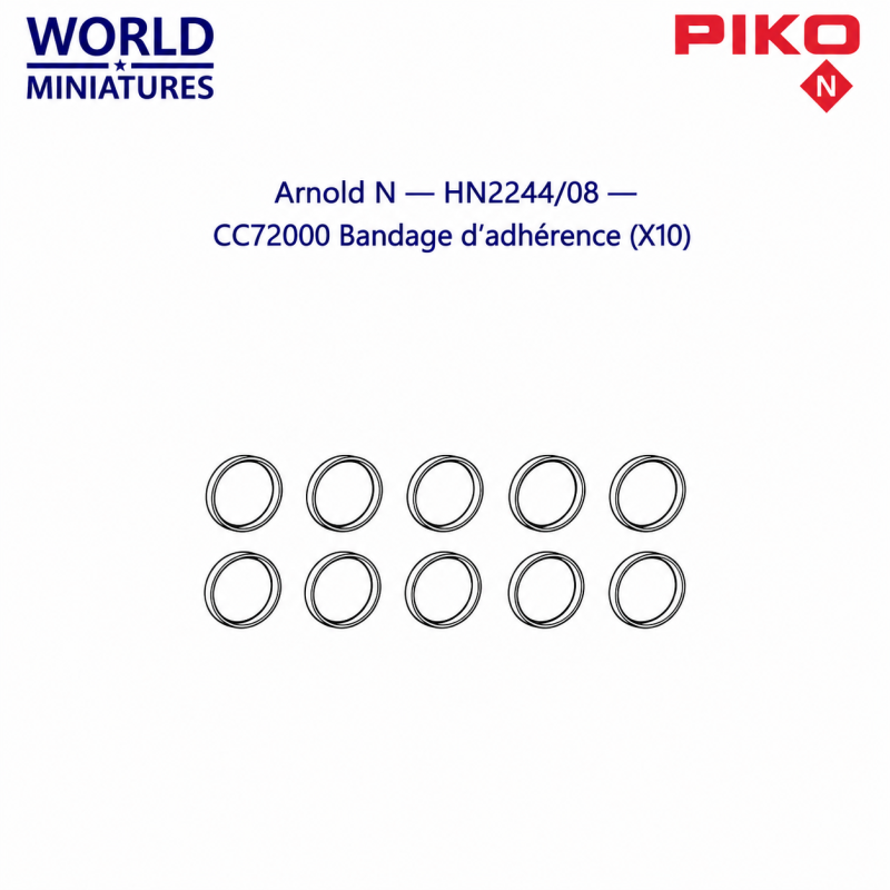 Arnold N	HN2244/08	CC72000 Bandage d’adhérence (X10)