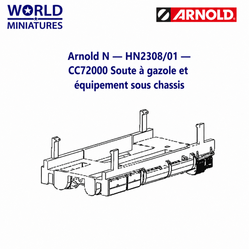 Arnold N	HN2308/01	CC72000 Soute à gazole et équipement sous chassis