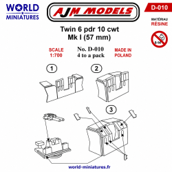 AJM Models D010 – Twin 6...