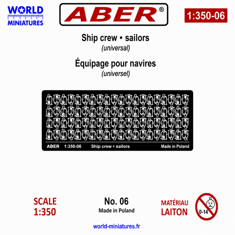 Aber S 1:350-06 – Équipage pour navires