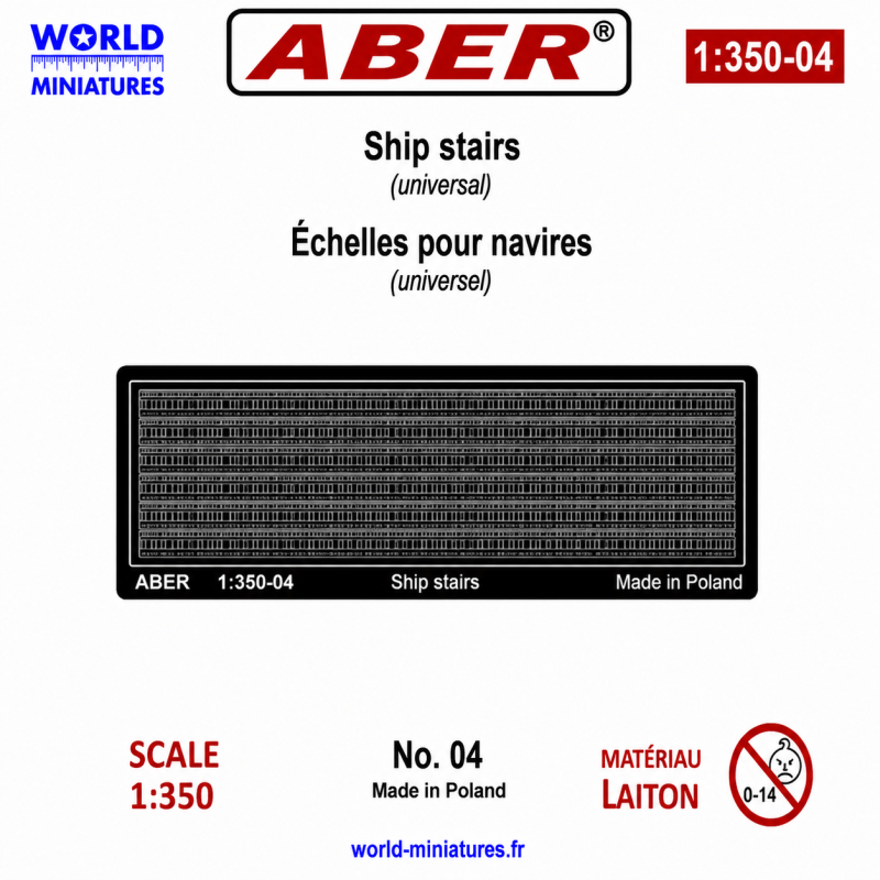 Aber S 1:350-04 – Échelles pour navires