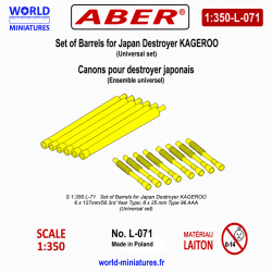 Aber S 1:350 L-071 – Canons...