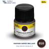 Heller 010 – Peinture Acrylique Marron Armée Brillant 12ml
