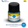 Heller 052 – Peinture Acrylique Bleu Baltique Métallique 12ml