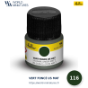 Heller 116 – Peinture Acrylique Vert Foncé US Mat 12ml
