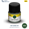 Heller 102 – Peinture Acrylique Vert Armée Mat 12ml