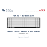 Aber S 1:200-01 – Garde-corps 3 barres horizontales