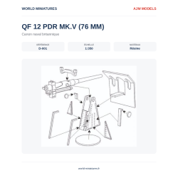 AJM Models D001 – QF 12 Pdr...