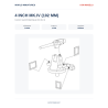 AJM Models D009 – 4" Mk IV (102 mm) (1:700)