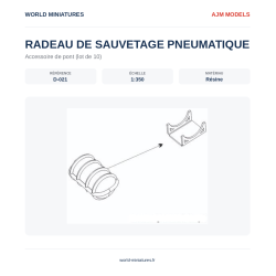 AJM Models D021 – Radeaux...