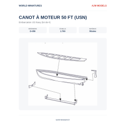 AJM Models D059 – Bateau à...