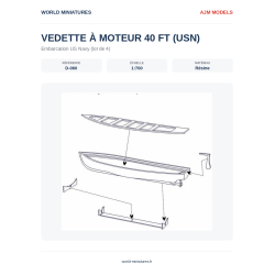 AJM Models D060 – Bateau à...