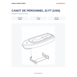 AJM Models D069 – Bateau de...