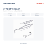 AJM Models D080 – Baleinière de 27 pieds – 1/350