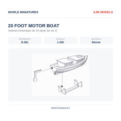 AJM Models D081 – Bateau à...