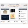 AK Interactive AK065 – Lavis Enamel Filtre Marron Clair pour Jaune Désert – 35 ml