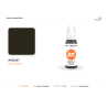 AK Interactive AK11027 – Peinture Acrylique Noir Caoutchouc – 17 ml