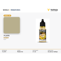Vallejo 71.075 Ivoire 17 ml...