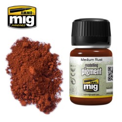 AMMO MIG 3005 – Pigment Rouille Moyen – 35 ml