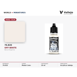 Vallejo 70.820 Blanc Cassé...