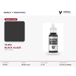 Vallejo 70.855 Glacis Noir...