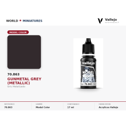 Vallejo 70.863 Gunmetal 18...