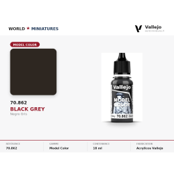 Vallejo 70.862 Noir Gris 18...