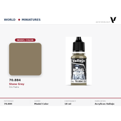 Vallejo 70.884 Gris Pierre...