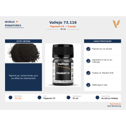 Vallejo 73.116 Pigment Noir...