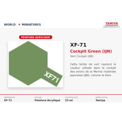 Tamiya 81771 – Vert cockpit...