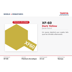 Tamiya 81760 – Jaune Foncé...