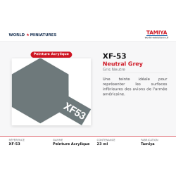 Tamiya 81753 – Gris Neutre...