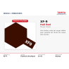Tamiya 81709 – Rouge Sombre XF-9 – Peinture Acrylique Mate 10 ml