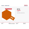 Tamiya 81706 – Cuivre Mat XF-6 – Peinture Acrylique Métallisée Mate 10 ml