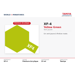 Tamiya 81704 – Vert Jaune...