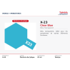 Tamiya 81523 – Bleu Transparent X-23 – Peinture Acrylique Spéciale 10 ml