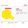 Tamiya 81524 – Jaune Transparent X-24 – Peinture Acrylique Spéciale 10 ml
