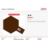 Tamiya 81509 – Brun Brillant X-9 (10 ml) – Peinture Acrylique Modélisme et Maquettes