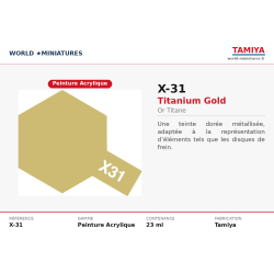 Tamiya 81531 – Titane Or...