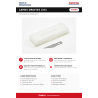 Tamiya 74099 – Lames Droites (pour 74098)