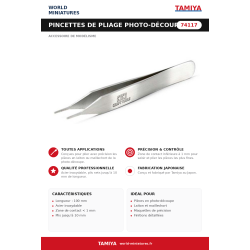 Tamiya 74117 – Pincettes de...