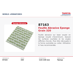 Tamiya 87163 – Sanding...