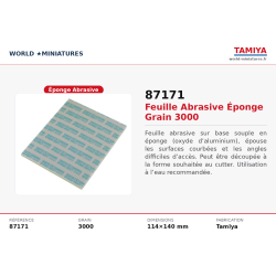 Tamiya 87171 – Sanding...