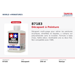 Tamiya 87183 – Décapant à...